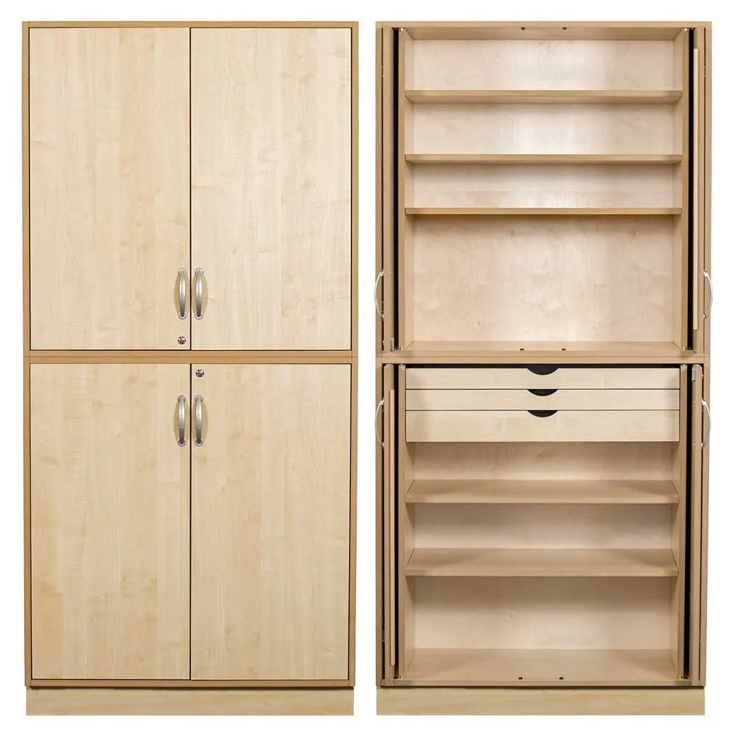 Sjöbergs Skåp 1, björkdörrar