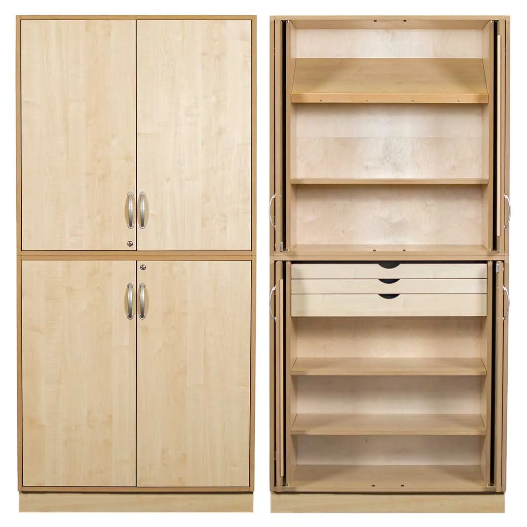 Sjöbergs Skåp 1, björkdörrar